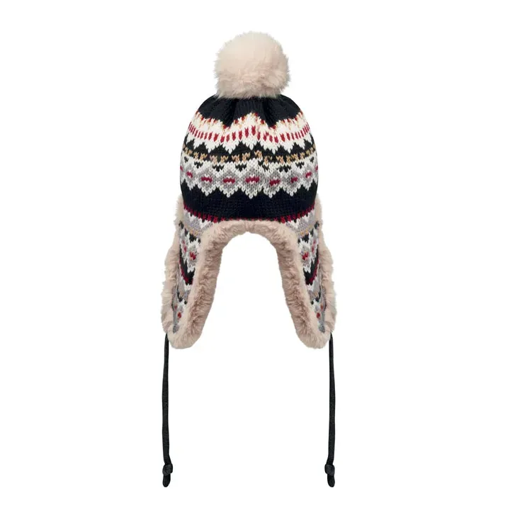 Knitted beanie with ear flap - MO2688 (MOCN#07)